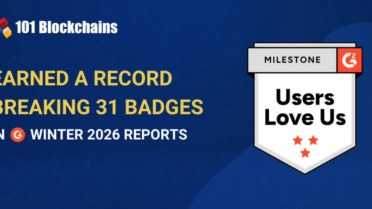 101 Blockchains Recognized in G2 Winter 2026 Reports