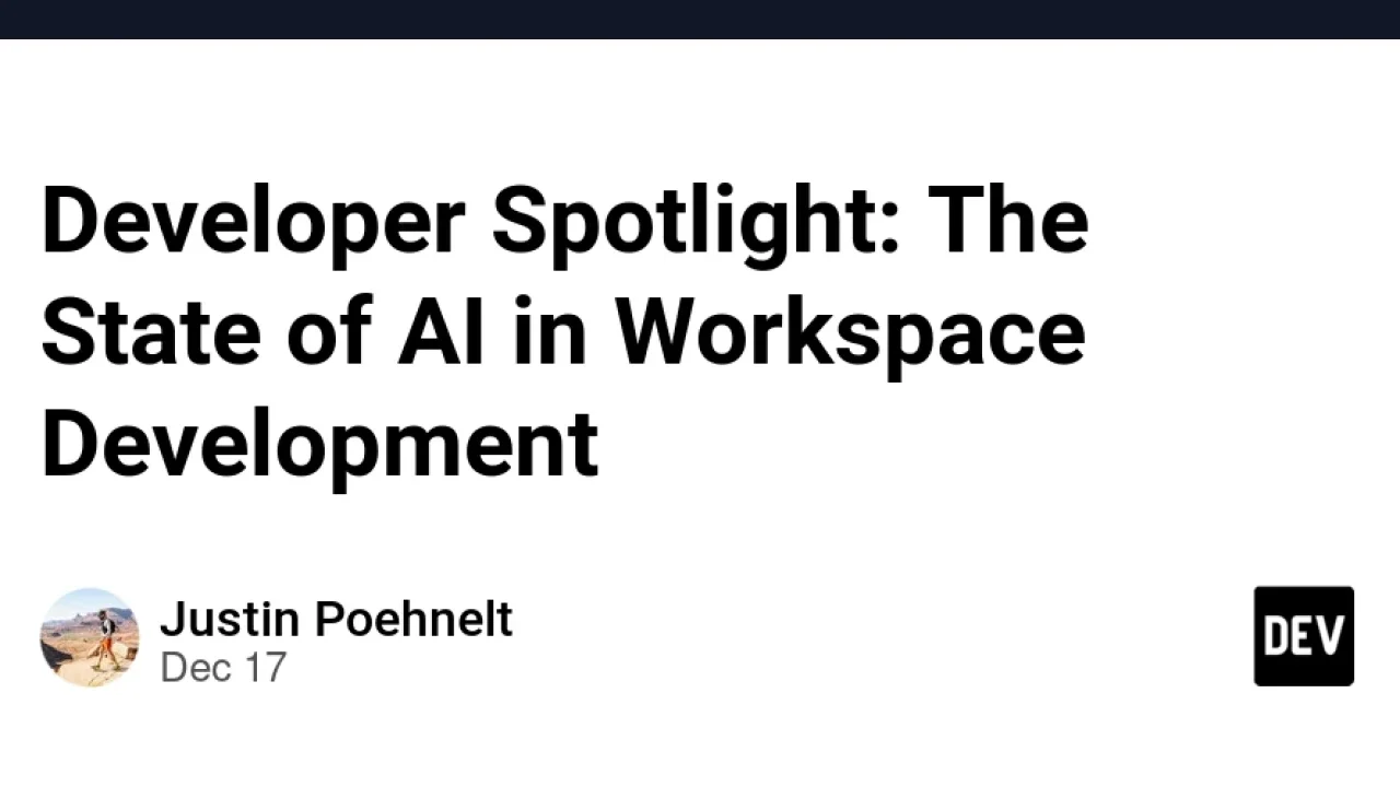 AI Powers Workspace Development Now