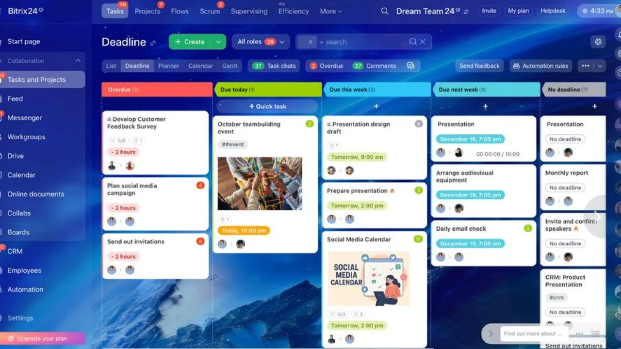 Beyond code: How Bitrix24’s AI powers end-to-end project management
