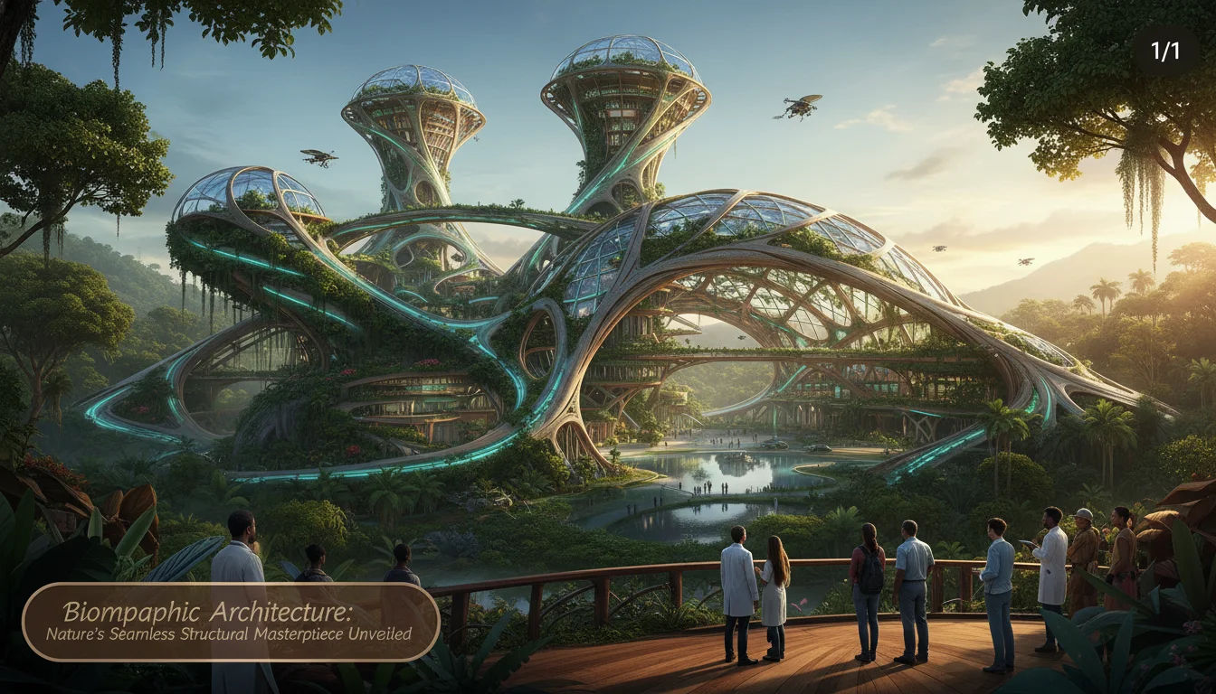nature seamless structure - elegant design - Biomorphic Architecture Nature's Seamless Structural Masterpiece Unveiled - Nature's seamless structure - Gemini Auto Post