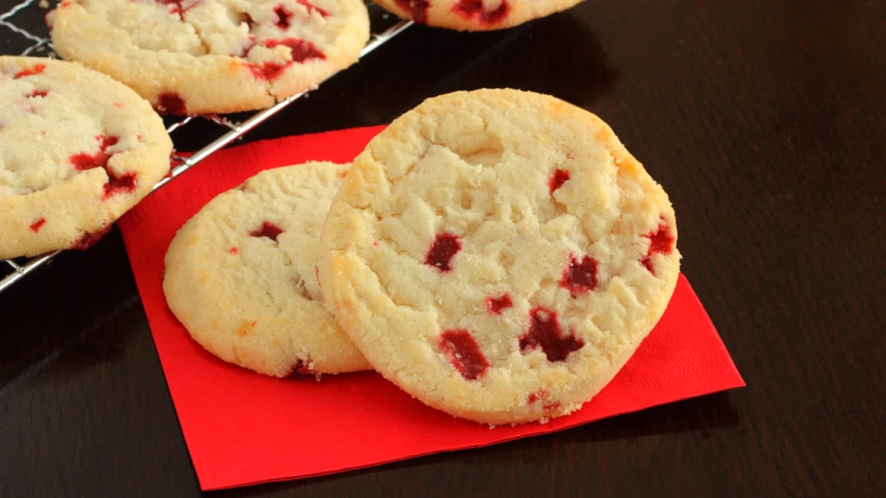 Cheery Cherry Christmas Cookies