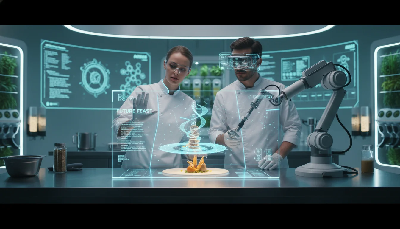 AI culinary future - contemporary dining - Future Feast AI-Powered Culinary Experiences - Imagine dining AI! - Gemini Auto Post