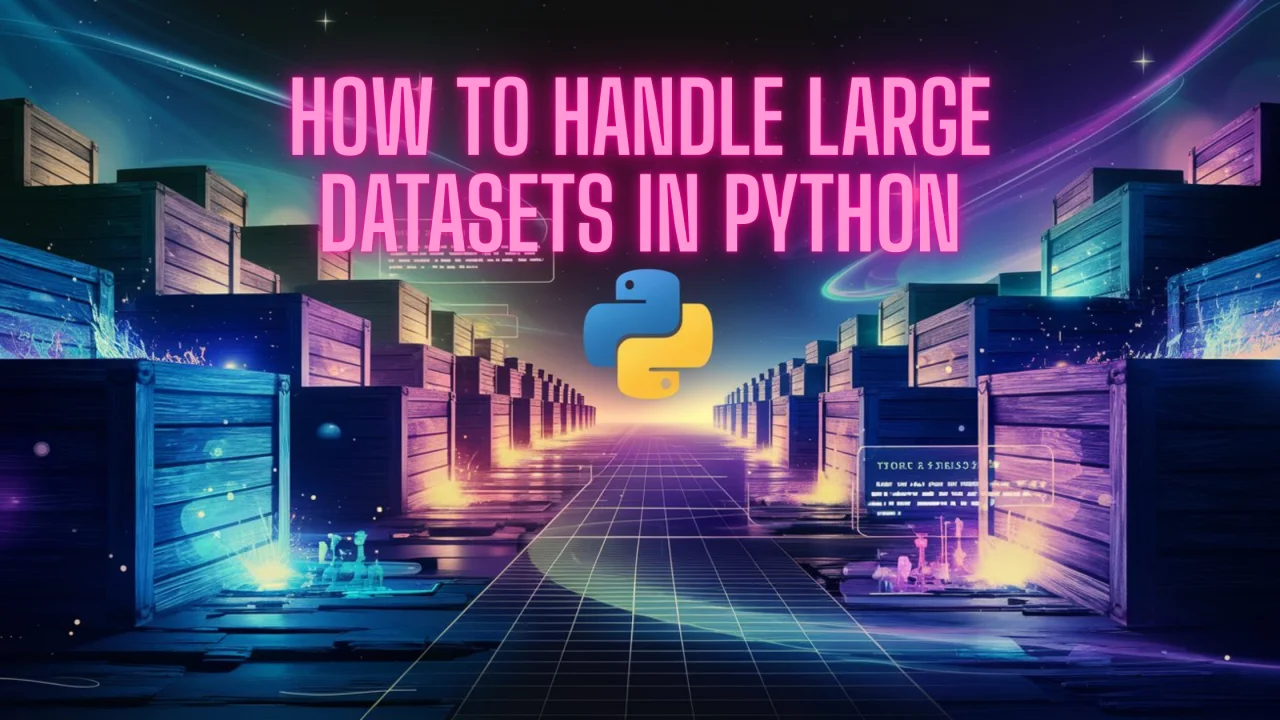 How to Handle Large Datasets in Python Even If You’re a Beginner