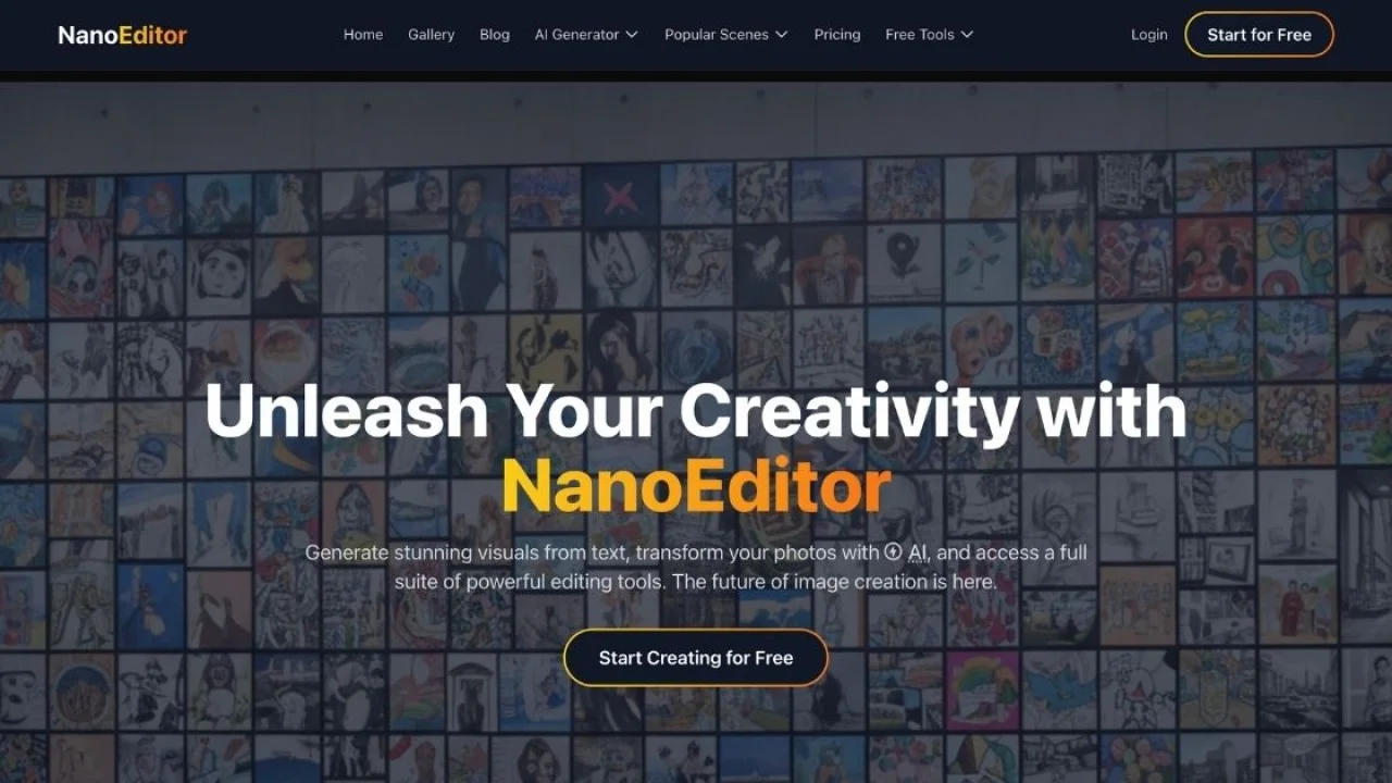 NanoEditor: AI-Powered Image Creation Suite