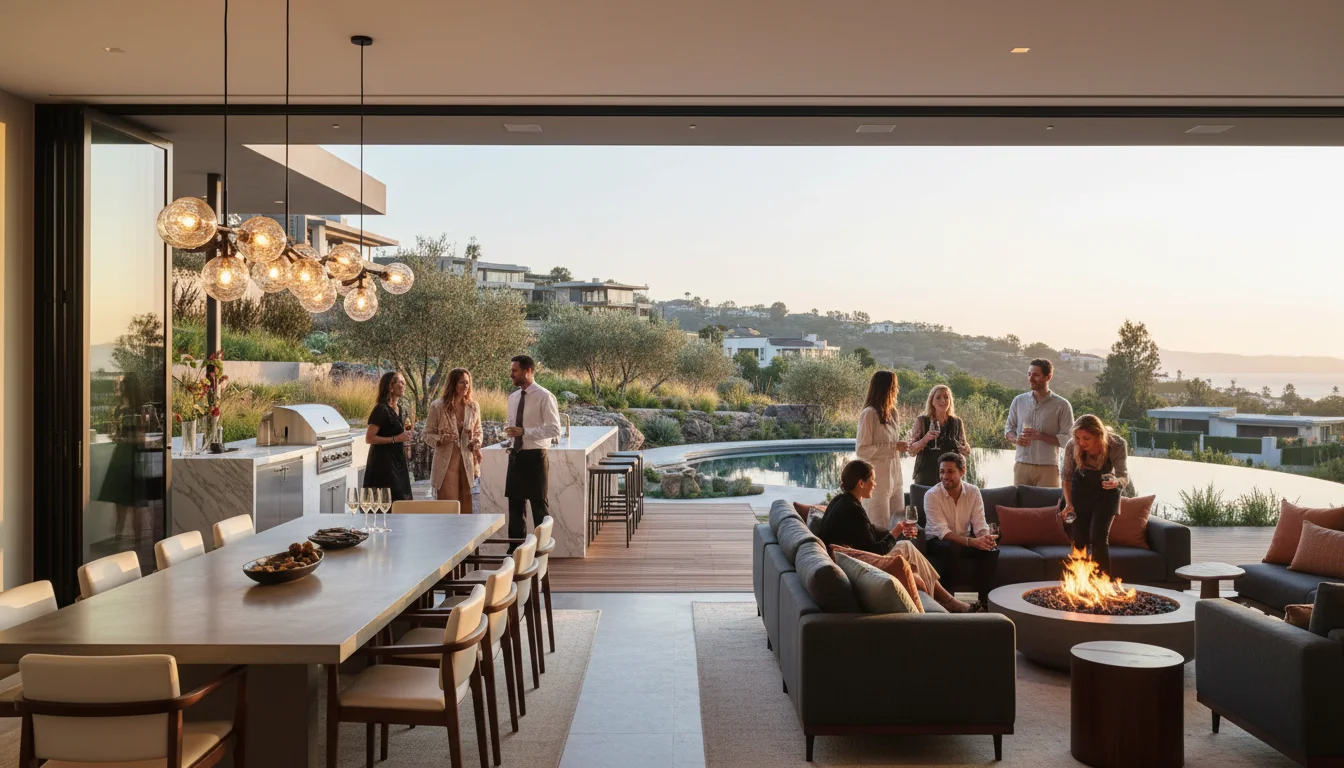 Dining flow elevated - open concept dining - Open Dining Seamless Flow, Elevated Entertaining - Dining flow elevated: - Gemini Auto Post