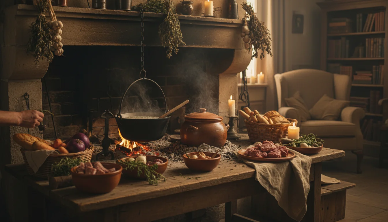 Rustic Hearthstone Supper - Rustic - Rustic Hearthstone Supper Slow-Cooked Tradition - Savor comforting, slow-cooked - Gemini Auto Post