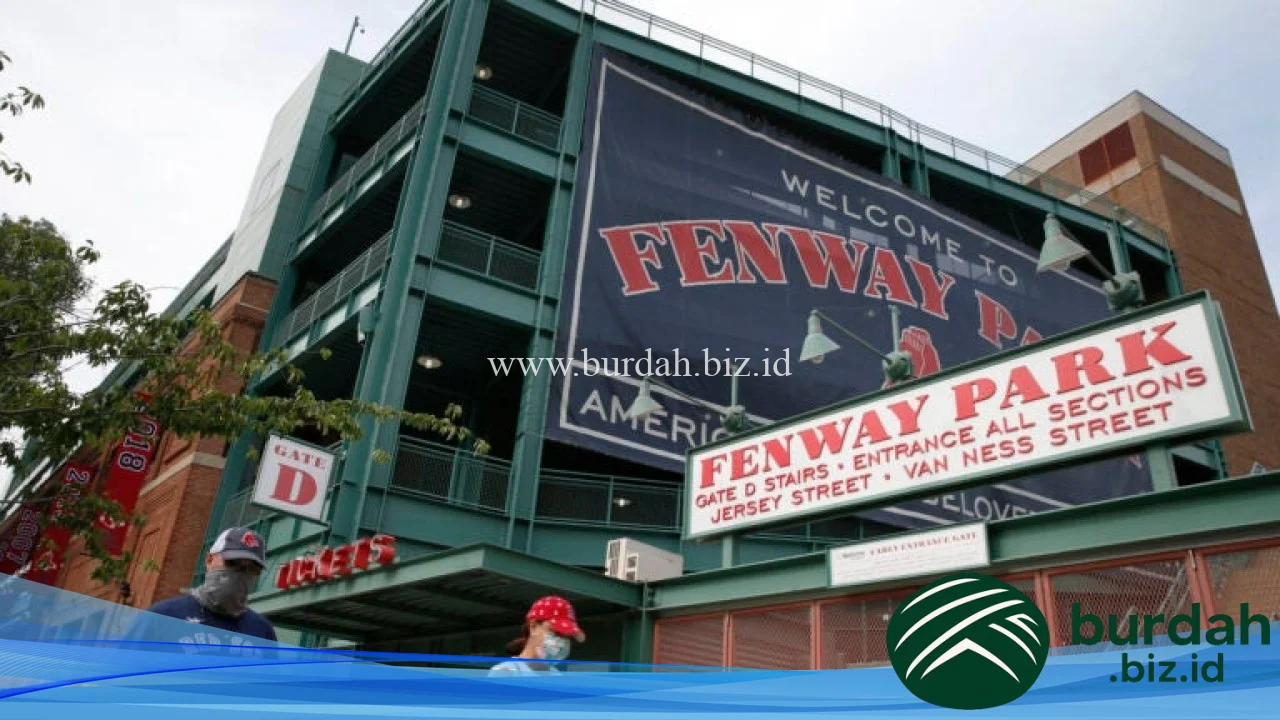 Someone was hurt by a falling sign near Fenway Park