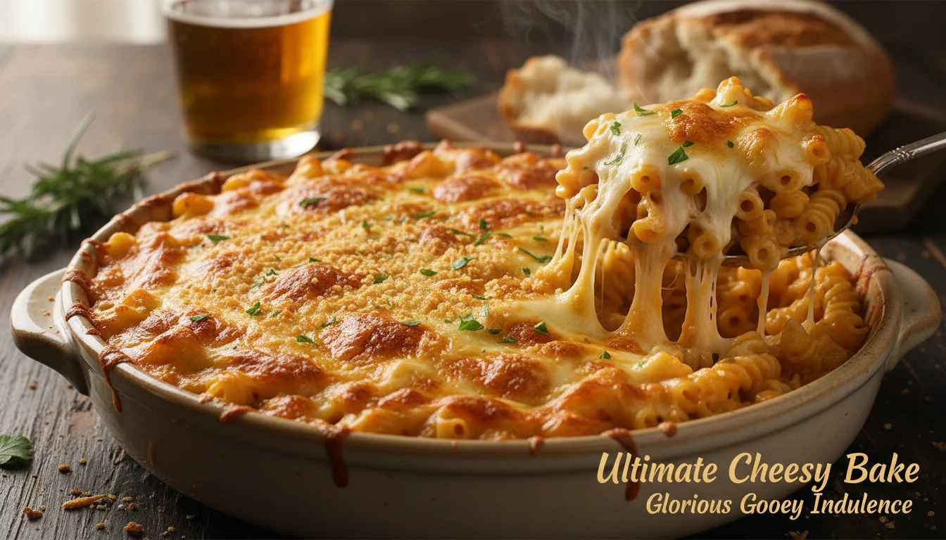 Cheesy bake indulgence - Cheesy - Ultimate Cheesy Bake Glorious Gooey Indulgence - Dive into world - Gemini Auto Post