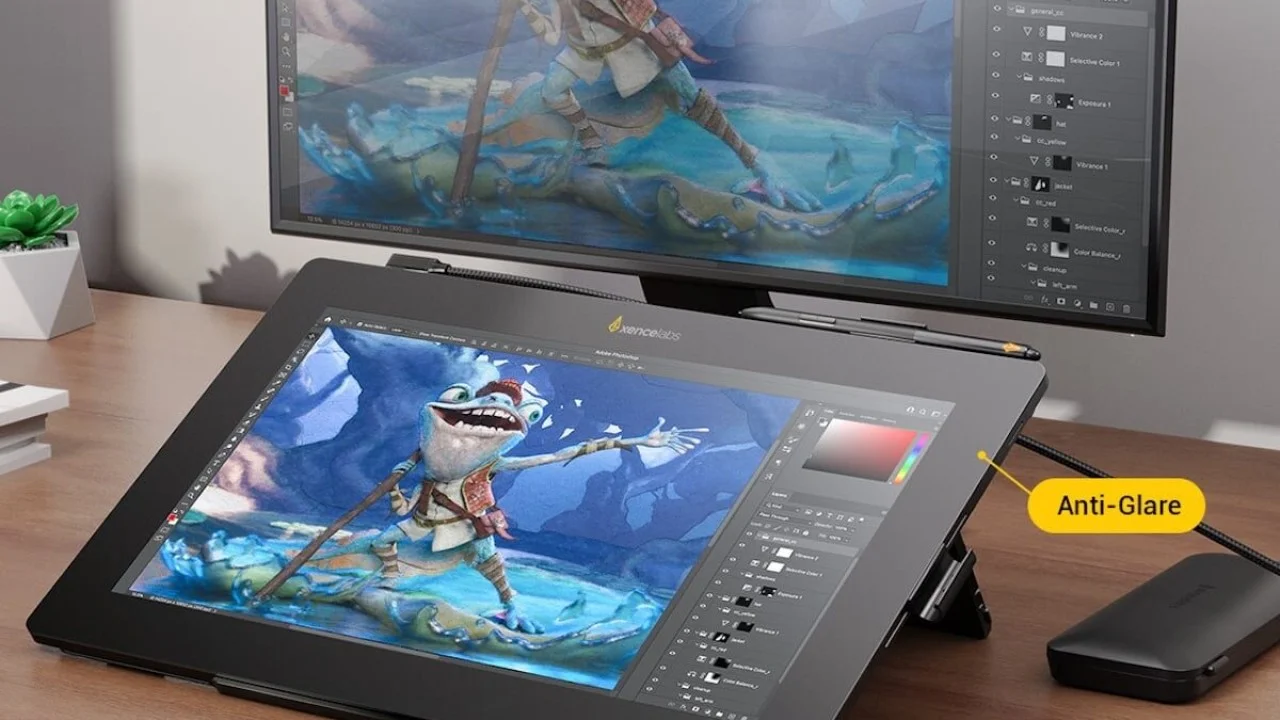 XENCELABS Pen Display 16 Lite 4K OLED Drawing Tablet
